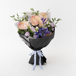 HLB033 MYRA 粉紅色棕櫚花束